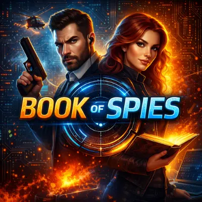 Book of Spies game tile at King Johnnie Casino (Australia)